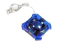 Esperanza Star - Hubb - 4 x USB 2.0 - skrivbordsmodell