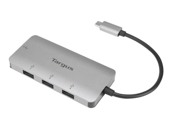 Targus - Hubb - 4 x SuperSpeed USB 3.0 - skrivbordsmodell