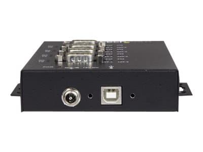 StarTech.com Industriell USB till RS-232/422/485 seriell adapter med 4 portar - ESD-skydd på 15 kV - Seriell adapter - USB 2.0 - RS-232/422/485 x 4 +