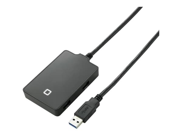 Renkforce 4 porte USB 3.0-hub Sort
