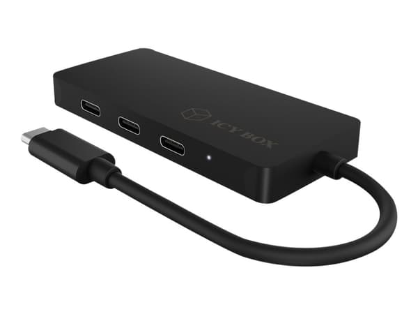 ICY BOX IB-HUB1429-CPD - Hubb - 4 x USB-C - skrivbordsmodell