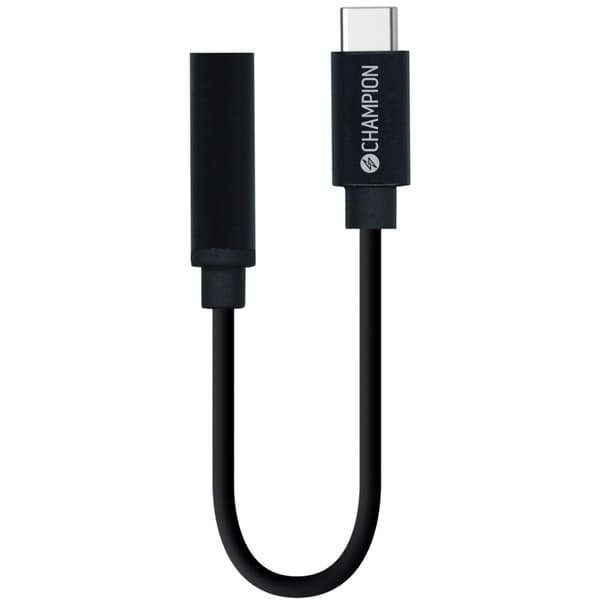 Adapter USB-C til 3,5 mm DAC Svart