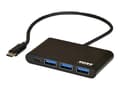 Miniatyrbild 3 av 5: PORT Connect - Hubb - 3 x SuperSpeed USB 3.0 + 1 x USB-C - skrivbordsmodell