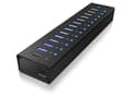 Miniatyrbild 1 av 5: Raidsonic ICY BOX IB-AC6113 - Hub - 13 x SuperSpeed USB 3.0 - Desktop (IB-AC6113)