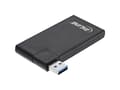 Miniatyrbild 1 av 5: InLine 35391, USB 3.2 Gen 1 (3.1 Gen 1) Type-A, USB 3.2 Gen 1 (3.1 Gen 1) Type-A, 5000 Mbit/s, Svart, Gjuten aluminium, Plast, 40 mm