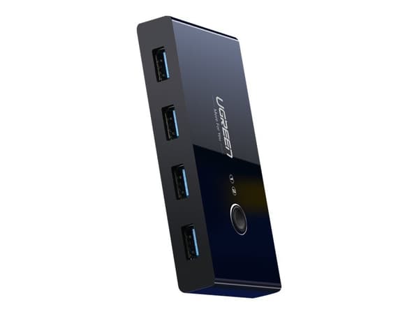 Ugreen - USB-periferdelesvitsj - 4 x SuperSpeed USB 3.0 - stasjonær