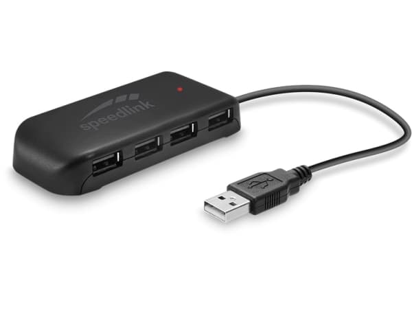 Speedlink USB-hubb Snappy Evo USB 2.0 7 portar (SL-140005-BK)