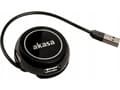 Miniatyrbild 4 av 4: Akasa Connect4C 4-IN-1, USB 2.0, USB 2.0, 480 Mbit/s, Svart, 0,17 m, USB