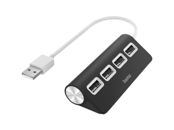 Hama - Hubb - 4 x USB 2.0 - skrivbordsmodell