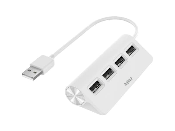 Hama - Hubb - 4 x USB 2.0 - skrivbordsmodell