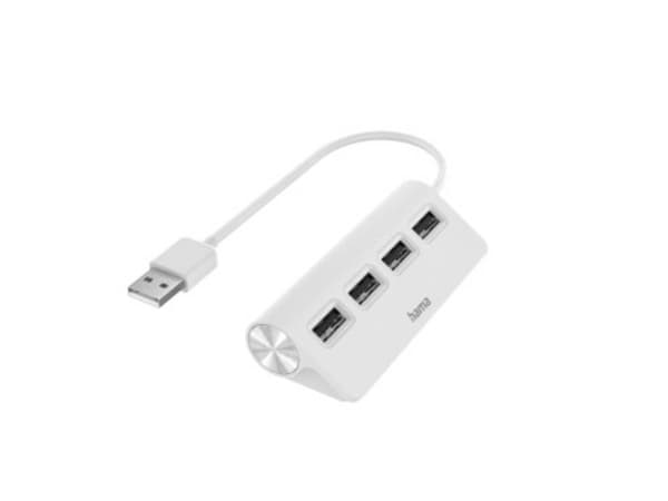 Hama - Hubb - 4 x USB 2.0 - skrivbordsmodell