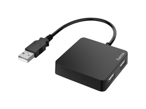 Hama - Hubb - 4 x USB 2.0 - skrivbordsmodell