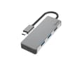 Miniatyrbild 2 av 3: Hama - Hubb - 3 x USB 3.2 Gen 2 + 1 x USB-C 3.1 Gen 2 - skrivbordsmodell