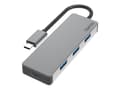 Miniatyrbild 1 av 3: Hama - Hubb - 3 x USB 3.2 Gen 2 + 1 x USB-C 3.1 Gen 2 - skrivbordsmodell