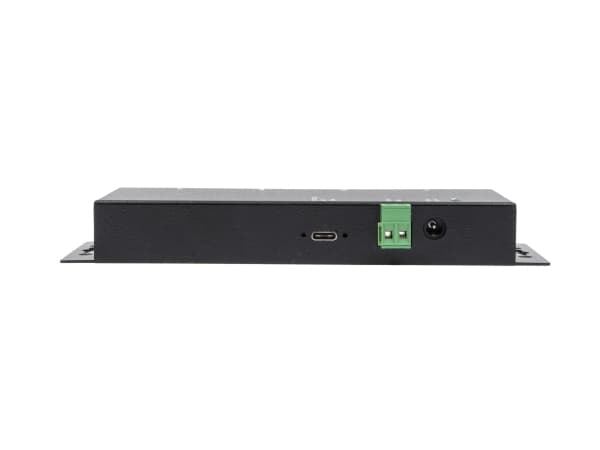EXSYS EX-1234HMVS, USB 3.2 Gen 1 (3.1 Gen 1) Type-C, USB 3.2 Gen 1 (3.1 Gen 1) Type-A, USB 3.2 Gen 1 (3.1 Gen 1) Type-C, 5000 Mbit/s, Svart, Metall,