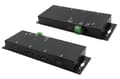 Miniatyrbild 1 av 5: EXSYS EX-1234HMVS, USB 3.2 Gen 1 (3.1 Gen 1) Type-C, USB 3.2 Gen 1 (3.1 Gen 1) Type-A, USB 3.2 Gen 1 (3.1 Gen 1) Type-C, 5000 Mbit/s, Svart, Metall,