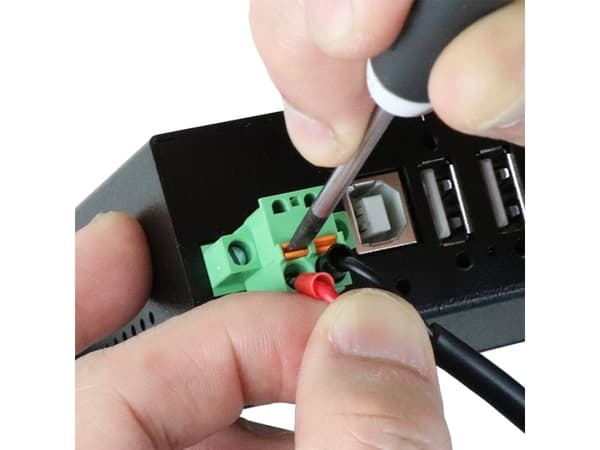 EXSYS EX-1179HMVS, USB 2.0 Type-B, USB 2.0, 480 Mbit/s, Svart, Metall, 1,8 m