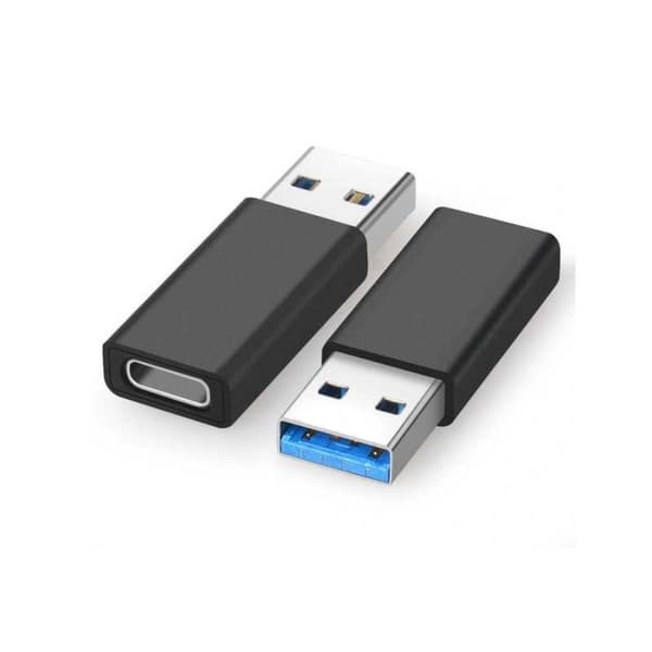 2-PACK USB-C til USB-A Adapter USB 3.0