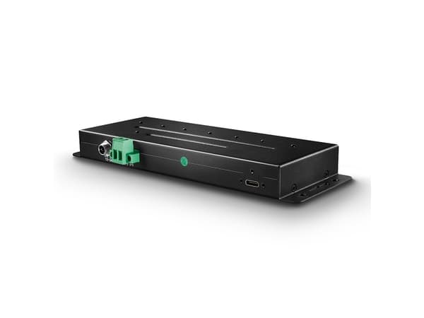 Lindy 43275 gränssnittshubbar USB 3.2 Gen 2 (3.1 Gen 2) Type-A 10000 Mbit/s Svart