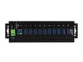 Miniatyrbild 3 av 4: EXSYS EX-1510HMVS, USB 3.2 Gen 1 (3.1 Gen 1) Type-B, USB 3.2 Gen 1 (3.1 Gen 1) Type-A, 5000 Mbit/s, Svart, Metall, Aktivitet, Energiljus