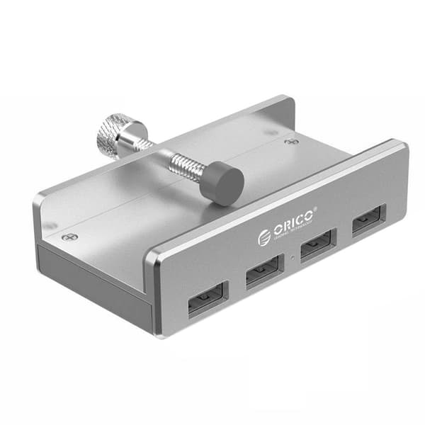 USB-hub med Skruemontering og 4 Porte