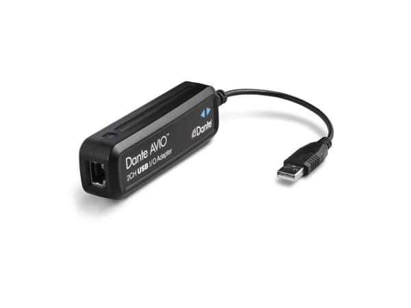 Monacor ADP-USB-2X2, USB 2.0, RJ-45, 48000 Hz, Musta, USB, Android, iOS