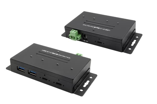 EXSYS EX-1240HMVS, USB 3.2 Gen 2 (3.1 Gen 2) Type-C, USB 3.2 Gen 2 (3.1 Gen 2) Type-A,USB 3.2 Gen 2 (3.1 Gen 2) Type-C, 10000 Mbit/s, Lajittelu, Meta