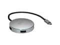 Miniatyrbild 5 av 5: ROLINE 14.02.5036, USB 3.2 Gen 1 (3.1 Gen 1) Type-C, USB 3.2 Gen 1 (3.1 Gen 1) Type-C, 5000 Mbit/s, Svart, Rostfritt stål, Gjuten aluminium, 60 mm