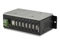 Miniatyrbild 3 av 5: StarTech.com USB 2.0-hubb med 7 portar - Industriell USB-A-hubb i metall med ESD- och 350 W överspänningsskydd - Utökad driftstemperatur -40 till 85