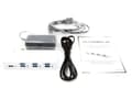Miniatyrbild 2 av 4: EXSYS EX-1189HMVS-3W, USB 3.2 Gen 1 (3.1 Gen 1) Type-B, USB 3.2 Gen 1 (3.1 Gen 1) Type-A, Vit, 1,5 m