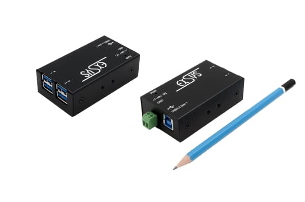 EXSYS EX-1181HMS, USB 3.2 Gen 1 (3.1 Gen 1) Type-B, USB 3.2 Gen 1 (3.1 Gen 1) Type-A, 5000 Mbit/s, Svart, Metall, 1,5 m