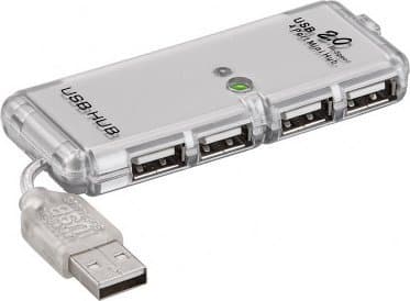 Goobay USB HUB 4-ports Hi-Speed USB 2.0-hubb/distributör