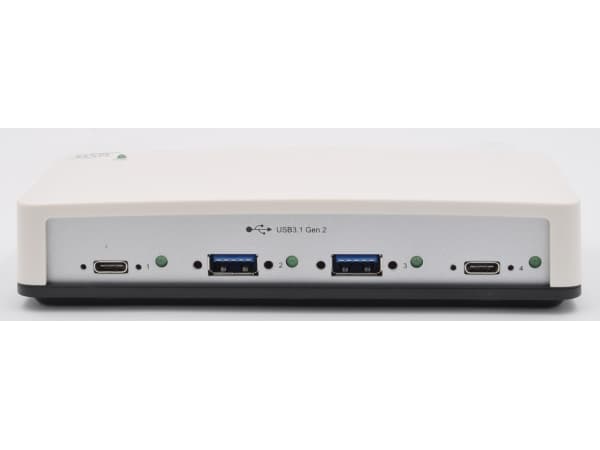 EXSYS EX-1250V, USB 3.2 Gen 2 (3.1 Gen 2) Type-C, USB 3.2 Gen 2 (3.1 Gen 2) Type-A, USB 3.2 Gen 2 (3.1 Gen 2) Type-C, 10000 Mbit/s, Vit, Plast, FCC,