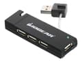 Miniatyrbilde 1 av 5: IOGEAR GUH285W6 - Hub - 4 x USB 2.0 - stasjonær