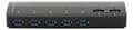 Pikkukuva 2 / 5: USB 3.0 hub, 7xType A ports, AC adapter included, black