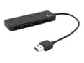 Miniatyrbild 1 av 5: i-Tec USB 3.0 Metal HUB 4 Port with individual On/Off Switches - Hubb - 4 x SuperSpeed USB 3.0 - skrivbordsmodell