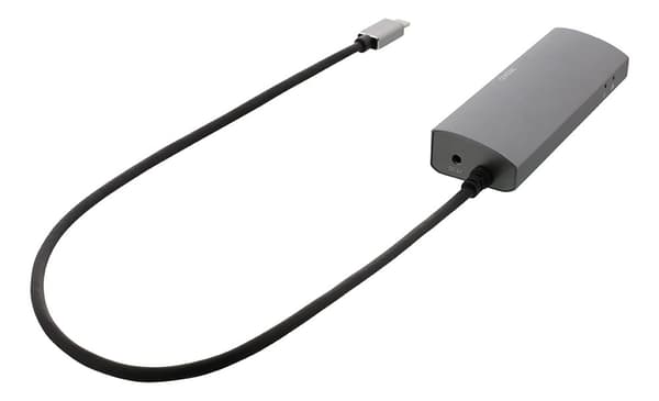 USB-C hub and network adapter, RJ45, 3x USB-A 5 Gbit/s