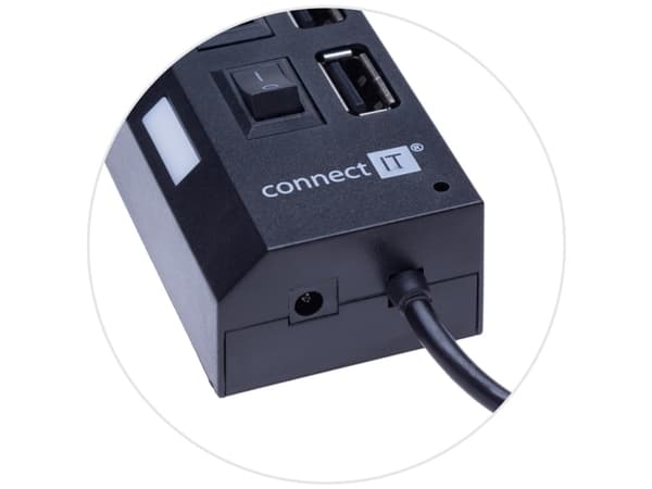 Connect IT CI-541, USB 2.0, USB 2.0, 480 Mbit/s