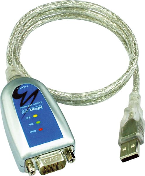 Moxa USB til seriel adapter, RS-422/485, DB9ha, 10 cm