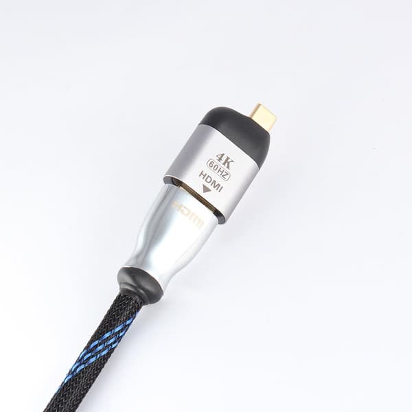 NÖRDIC USBC–HDMI 2.0 -sovitin, 4K 60 Hz tuki HDCP1.4 ja 2.2, Space Grey, alumiinia