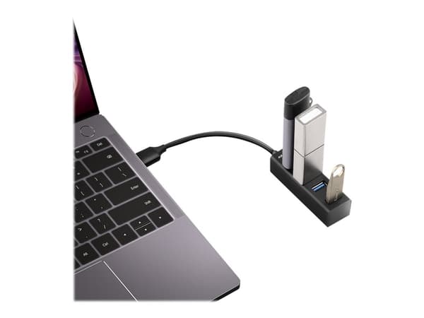 AXAGON HUE-M1A - Hubb - 4 x USB 3.2 Gen 1 - skrivbordsmodell