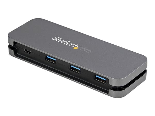 StarTech.com HB30CM3A1CB, USB 3.2 Gen 1 (3.1 Gen 1) Type-C, USB 3.2 Gen 1 (3.1 Gen 1) Type-A, USB 3.2 Gen 1 (3.1 Gen 1) Type-C, 5000 Mbit/s, Musta, H
