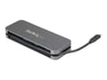 Pikkukuva 1 / 5: StarTech.com HB30CM3A1CB, USB 3.2 Gen 1 (3.1 Gen 1) Type-C, USB 3.2 Gen 1 (3.1 Gen 1) Type-A, USB 3.2 Gen 1 (3.1 Gen 1) Type-C, 5000 Mbit/s, Musta, H