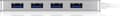 Miniatyrbild 2 av 2: ICY BOX IB-HUB1425-C3, USB 3.2 Gen 1 (3.1 Gen 1) Type-C, USB 3.2 Gen 1 (3.1 Gen 1) Type-A, 5000 Mbit/s, Silver, Gjuten aluminium, Plast, Aktivitet, E