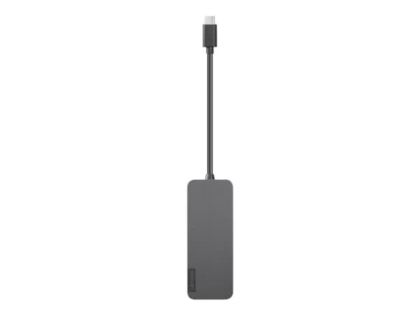 Lenovo USB-C to 4 Port USB-A Hub - Hubb - 4 x SuperSpeed USB 3.0 + 1 x USB-C - skrivbordsmodell