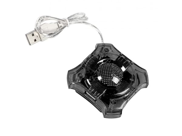 Esperanza Star - Hubb - 4 x USB 2.0 - skrivbordsmodell