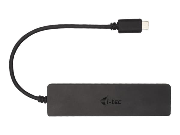 i-Tec - Hubb - 2 x SuperSpeed USB 3.0 + 2 x USB-C 3.1 Gen 1 - skrivbordsmodell