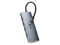 Miniatyrbilde 1 av 5: Equip 133482, USB 3.2 Gen 1 (3.1 Gen 1) Type-C, 100 W, Sølv, MicroSD (TransFlash), MicroSDHC, SD, SDHC, 4K Ultra HD, 30 Hz