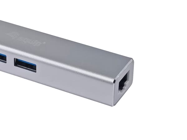 Equip 133481, USB 3.2 Gen 1 (3.1 Gen 1) Type-C, Silver, USB 3.2 Gen 1 (3.1 Gen 1) Type-A, WLAN, Gjuten aluminium, 22 mm, 15 mm