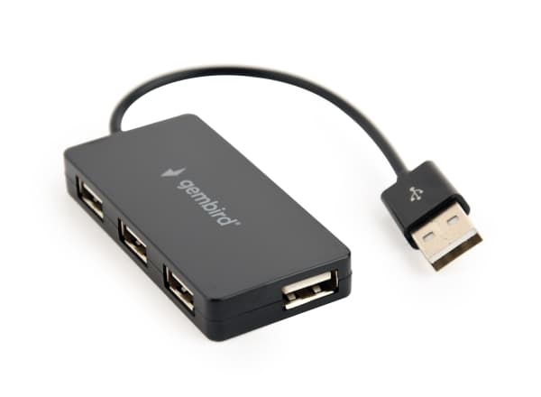 Gembird UHB-U2P4-04 - Hubb - 4 x USB 2.0 - skrivbordsmodell